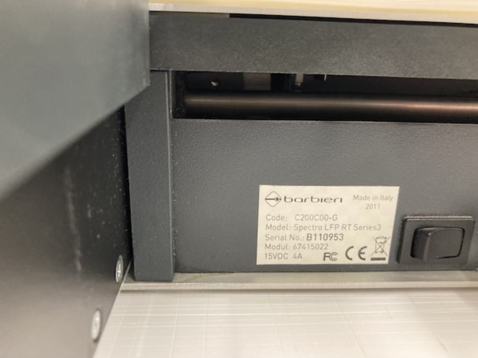 Barbieri Spectro LFP S3 automated reflection transmission spectrophotometer - Image 4 of 4