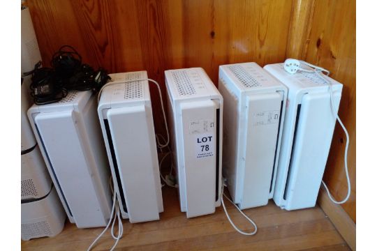 5 x ProBreeze PB P01 air purifiers