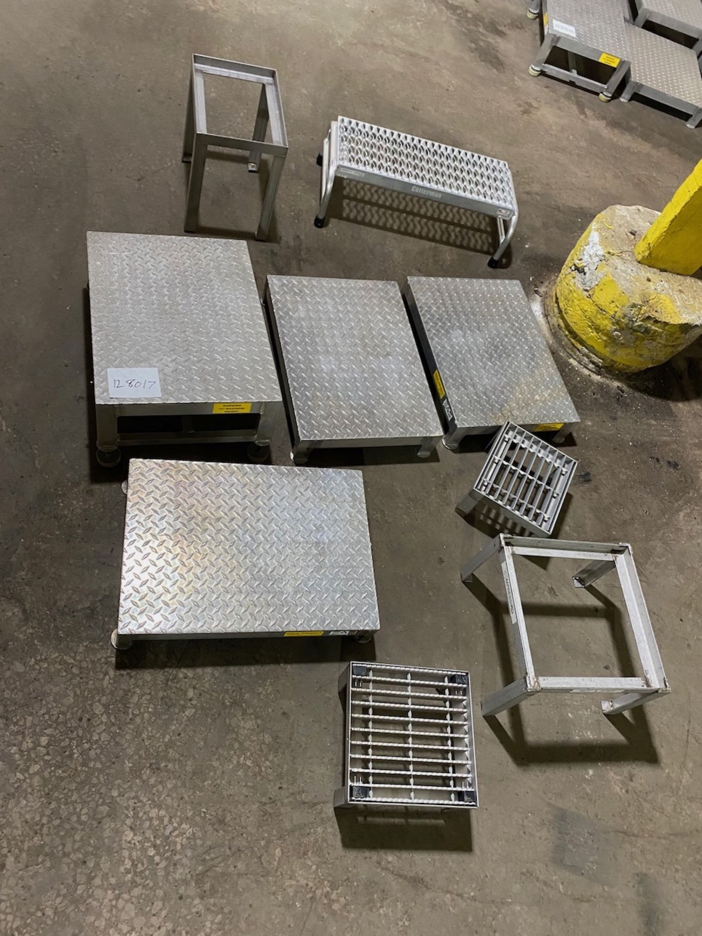 Lot of step stools.