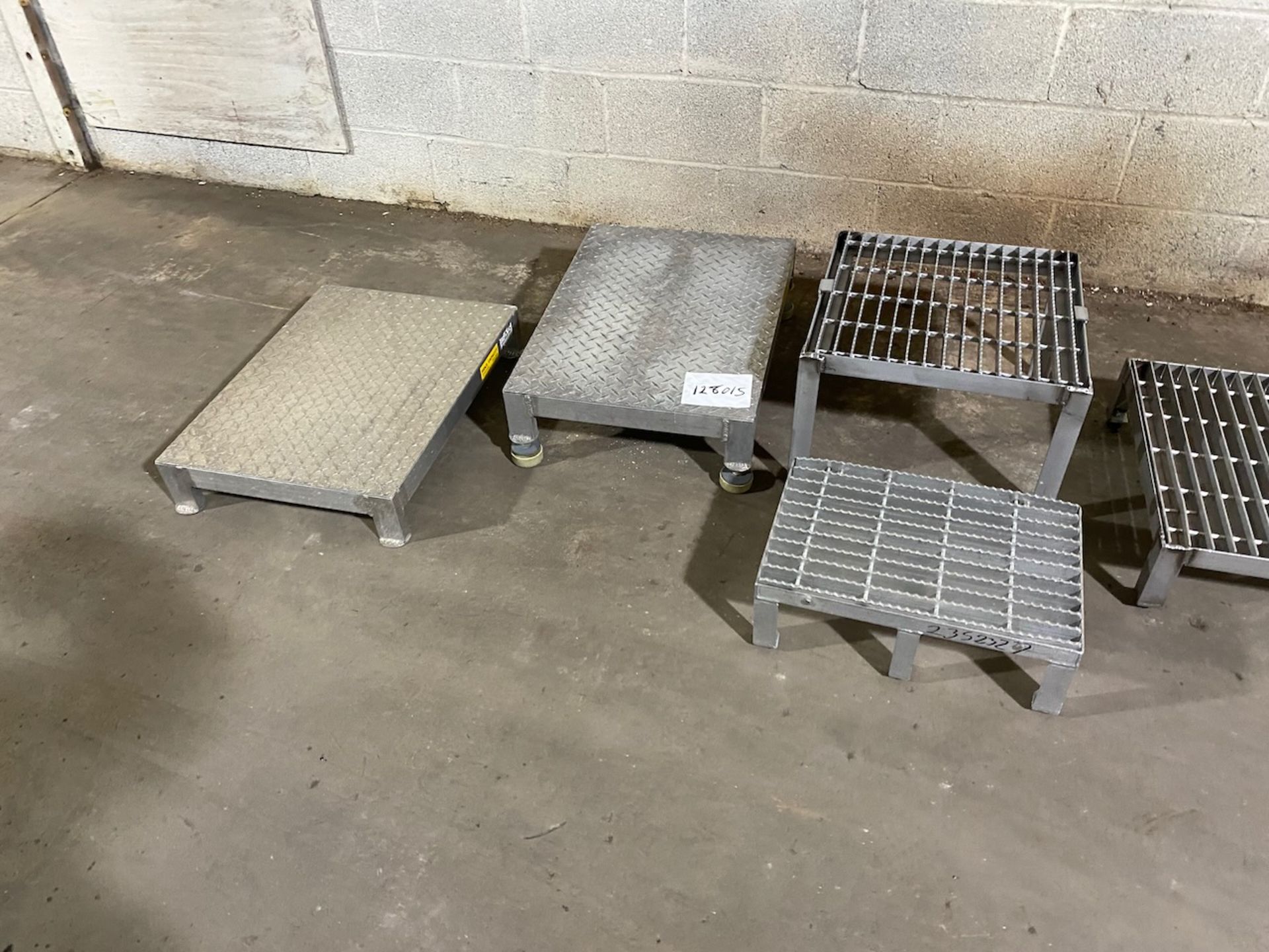 Stainless and Aluminum step stools. - Image 2 of 3
