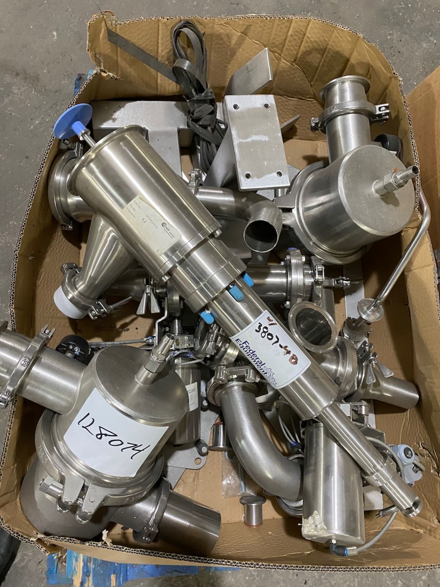 Lot of Glatt Stainless parts - Image 2 of 6