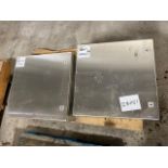 Two Stainless Steel cabinets