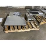 Stainless steel steep stools and grates