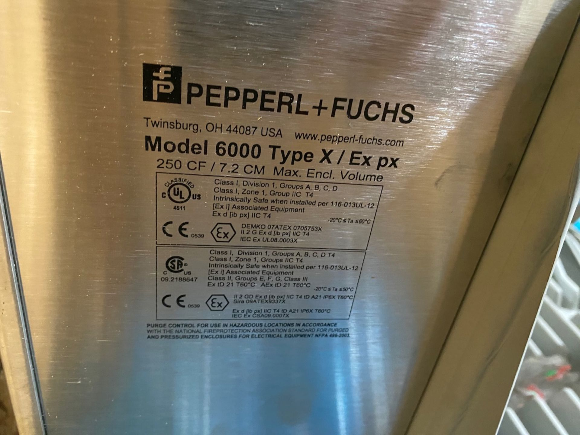 New in Crate PepperL+Fuchs Purge System - Image 7 of 7