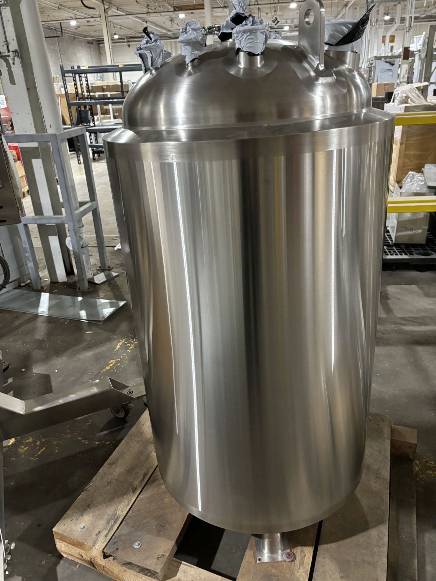 Highland Stainless Steel Jacketed Tank - Unused on OEM Skid