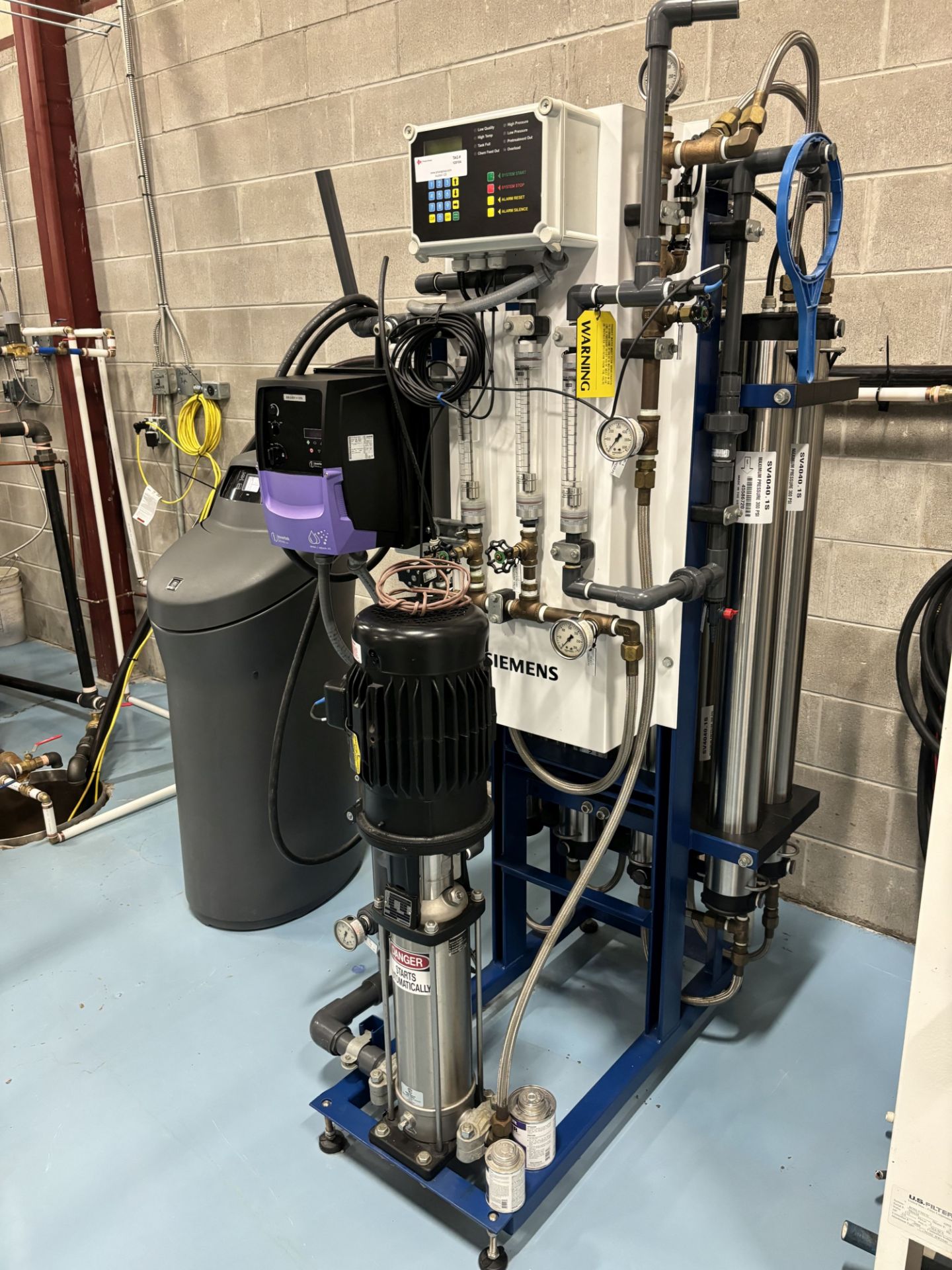 Siemens RO Water System - Reverse Osmosis Water System