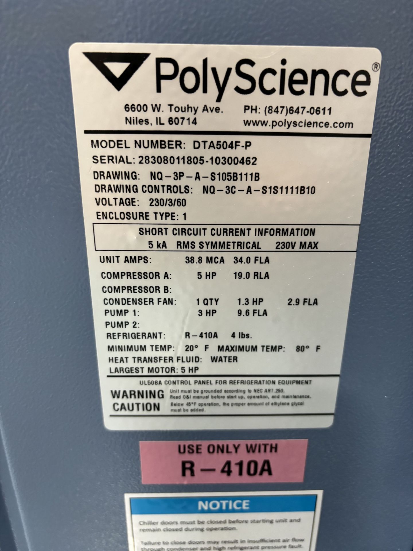 Polyscience Portable Chiller - Image 6 of 7