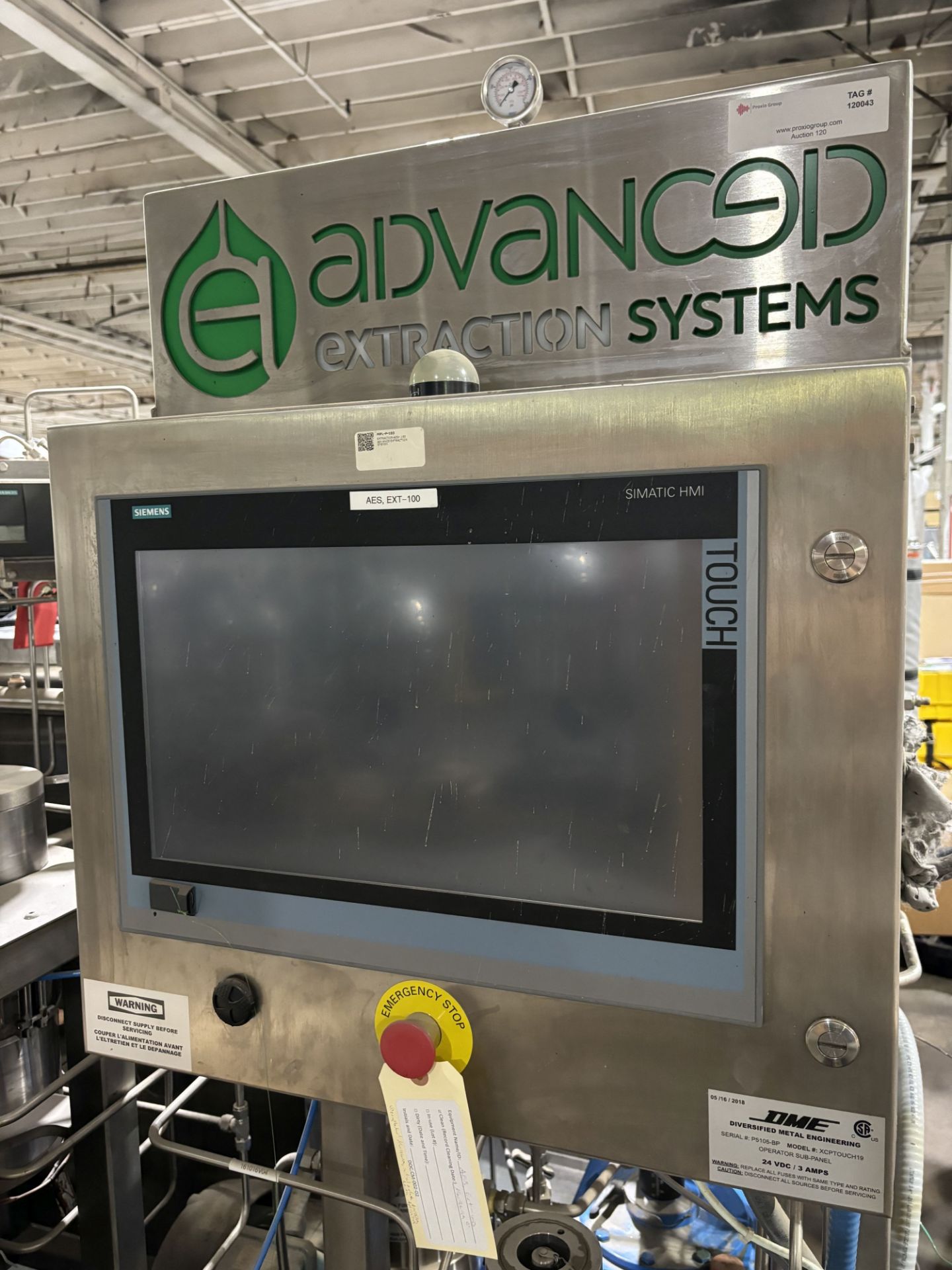 AES XCPTOUCH19 CO2 Extraction Unit - Image 3 of 15