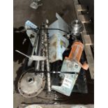 Pallet of agitator parts