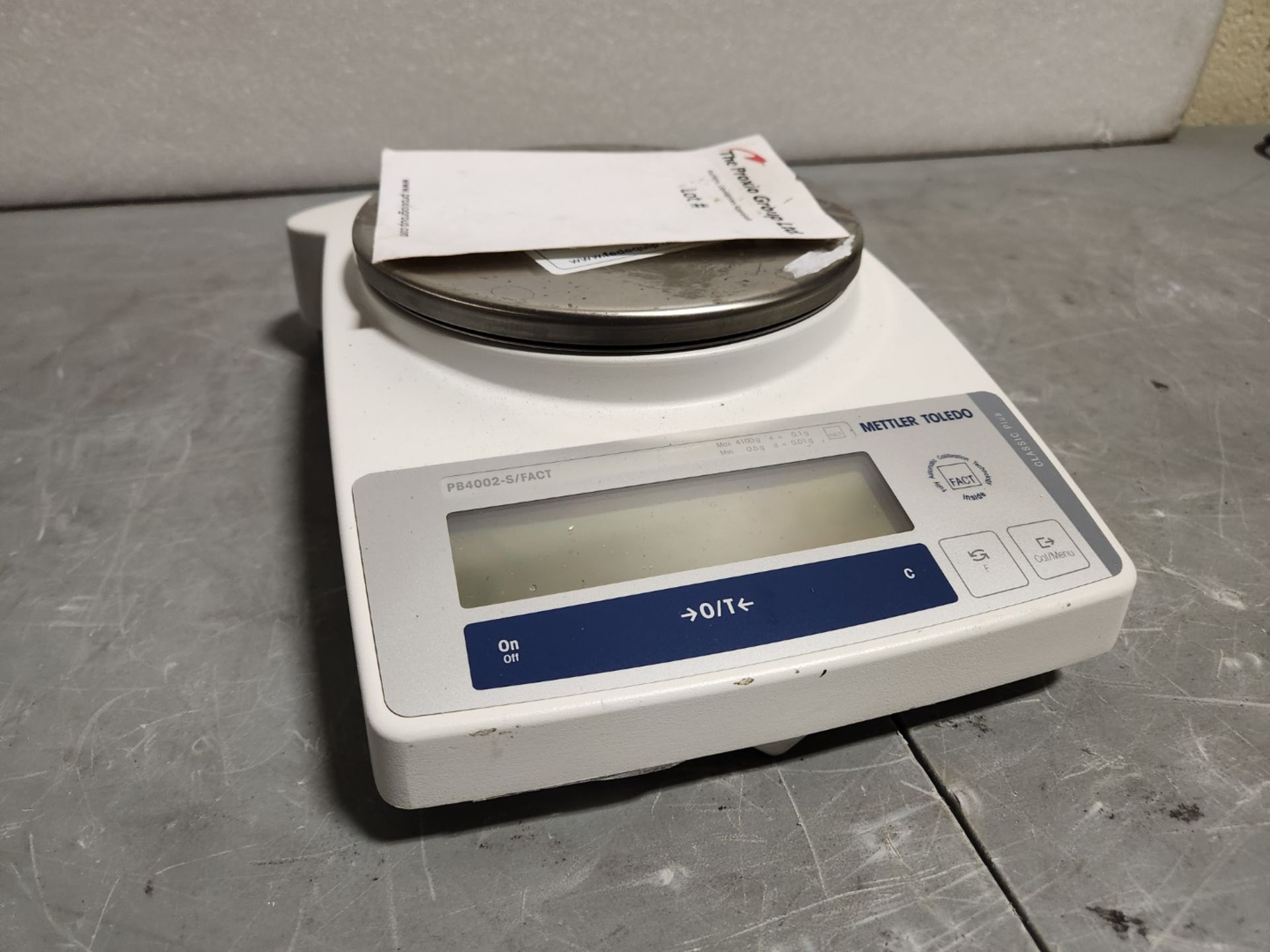 Mettler Toledo Lab Scale, model PB4002-S/FACT