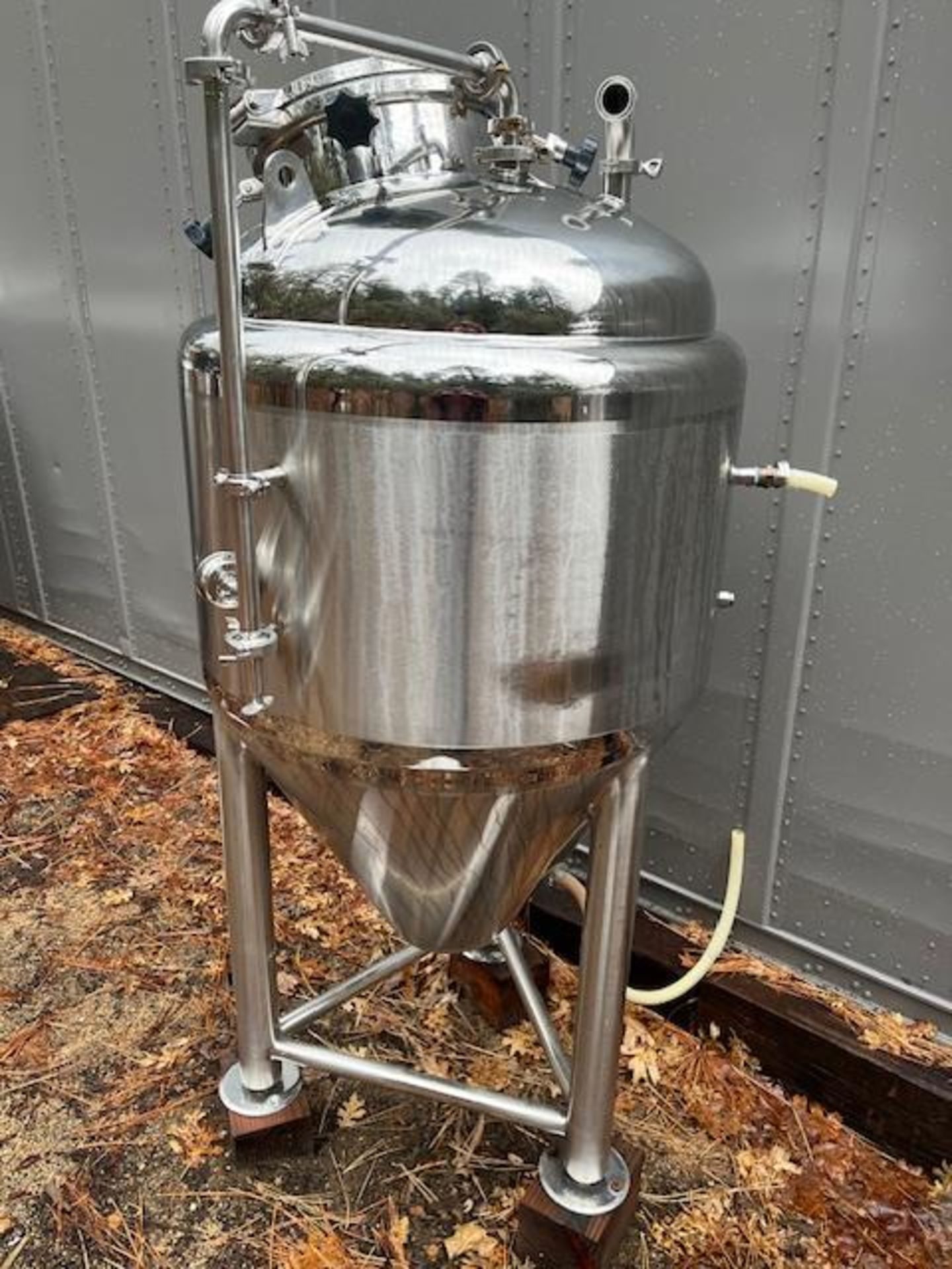 80 Gallon Stainless Steel Jacketed Tank