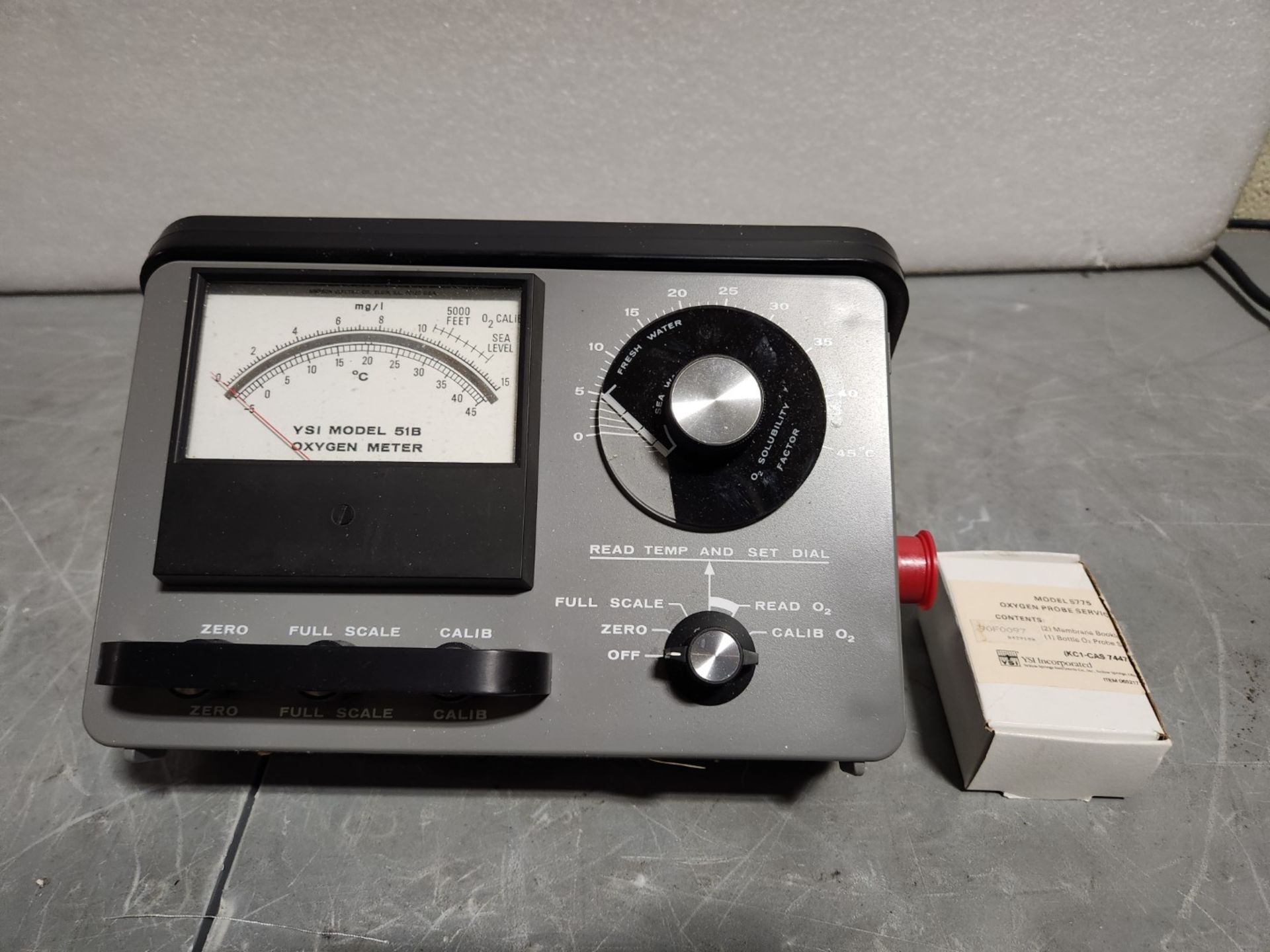 YSI Incorporated Oxygen Meter, Model 51B