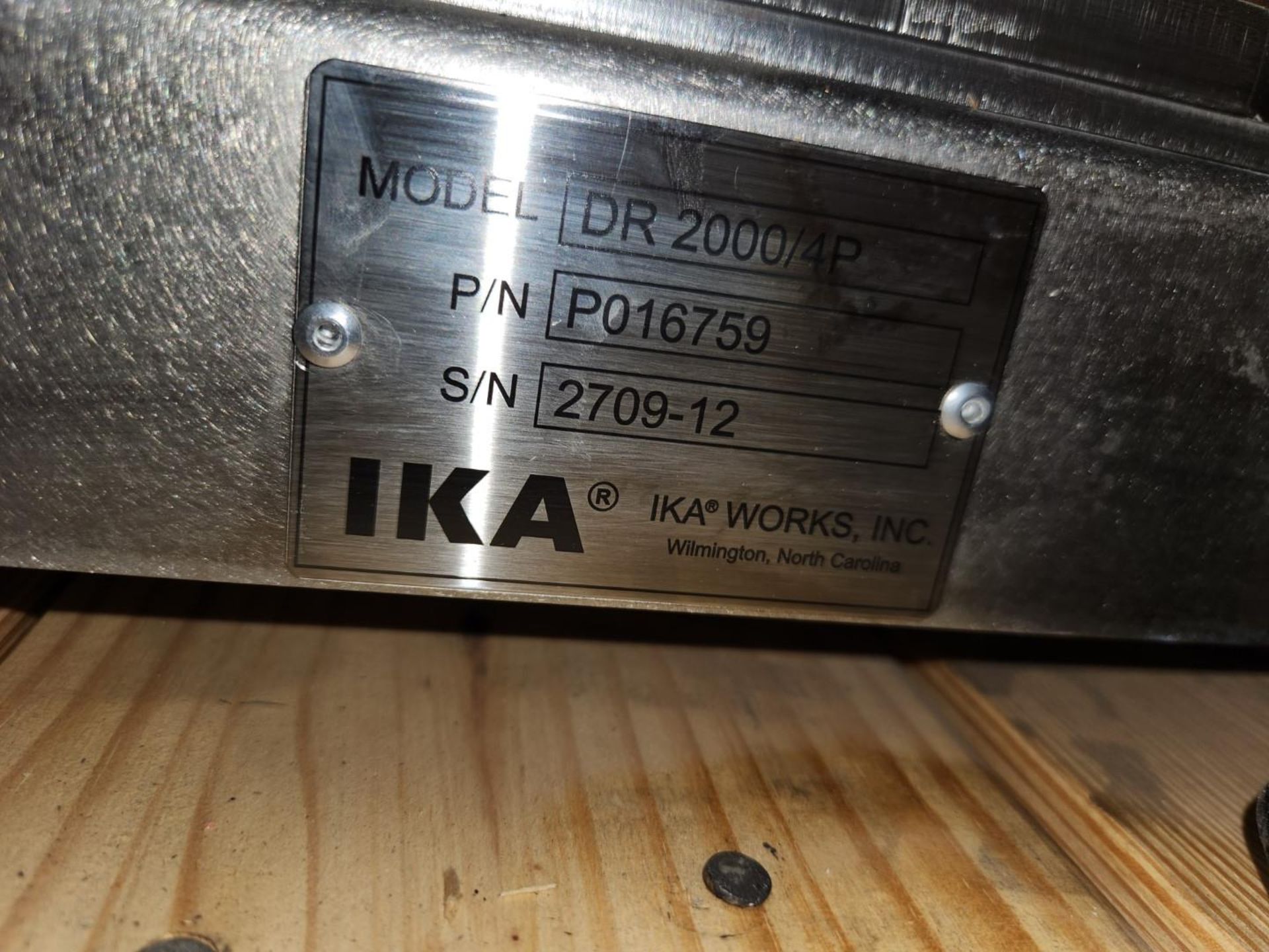 IKA Process Pilot Mill, Model DR 2000/4P - Image 5 of 13