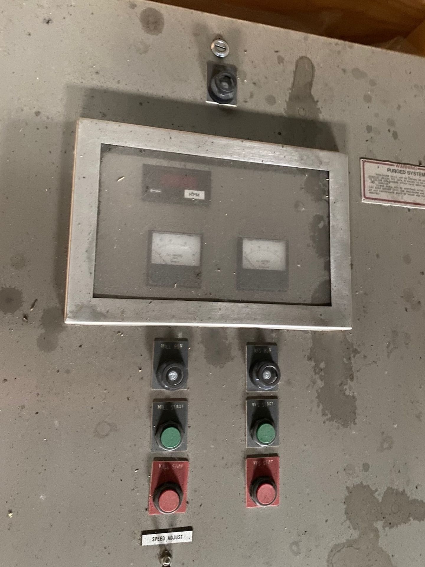 Stainless steel control box