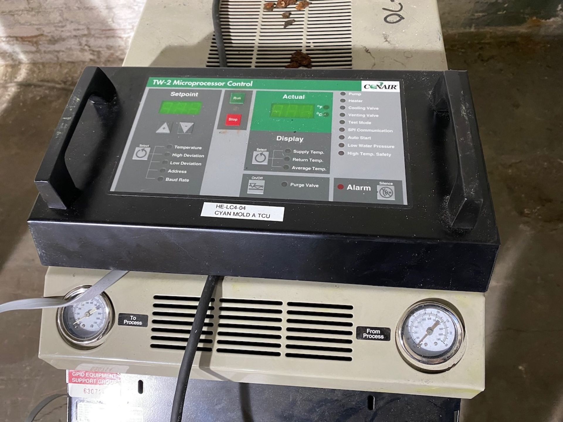 Conair Thermolator Circulating Heater model TW-2, temperature range of 32-180F, S/N 202116. [Ref: - Image 2 of 3