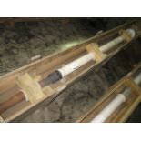 glass-lined Cryolock mix shaft, 72"L x 3"W