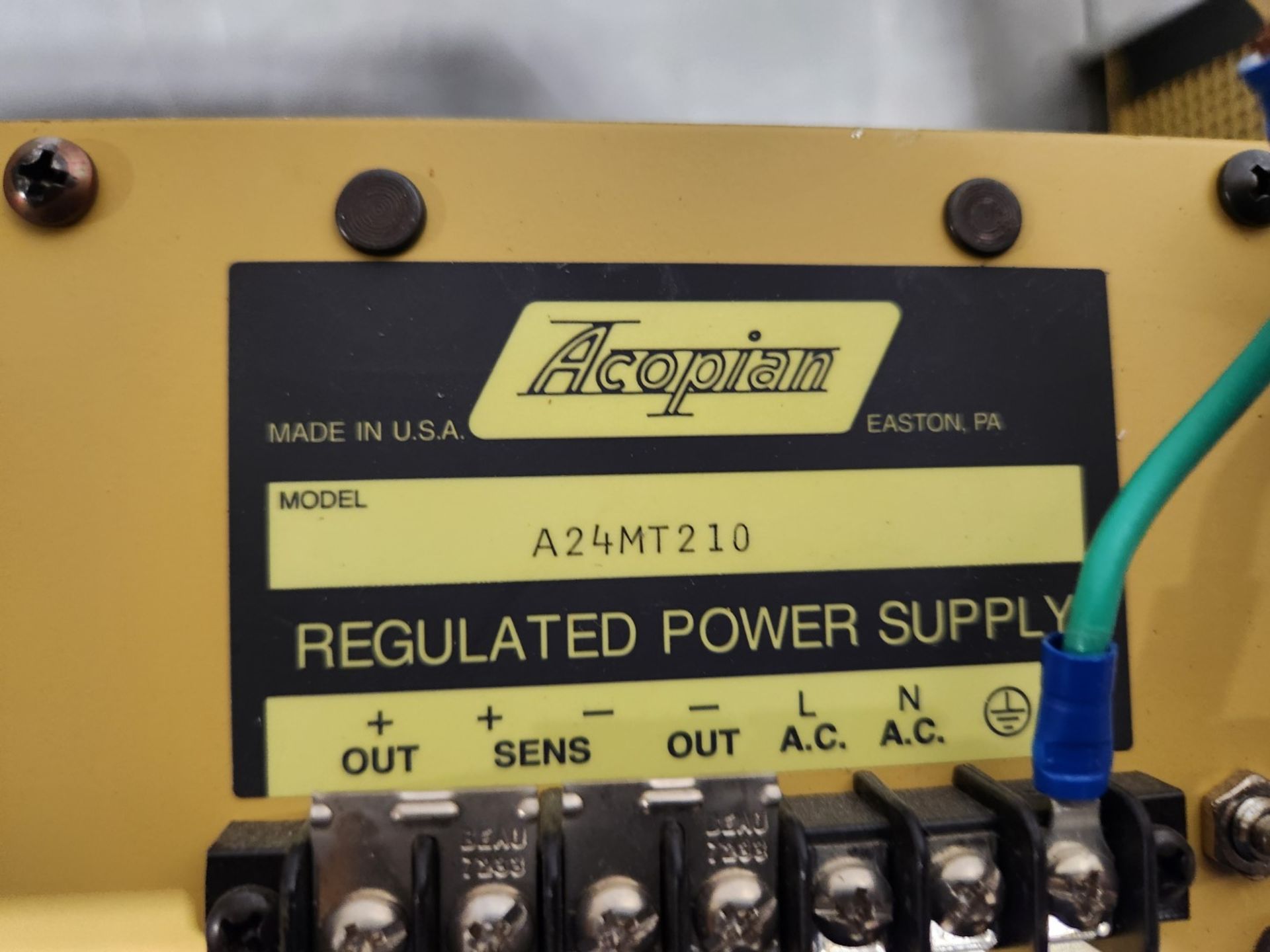(3) Acopian Regulated Power Supply, Model A24MT210 - Image 2 of 3