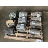 Pallet of 10 motors