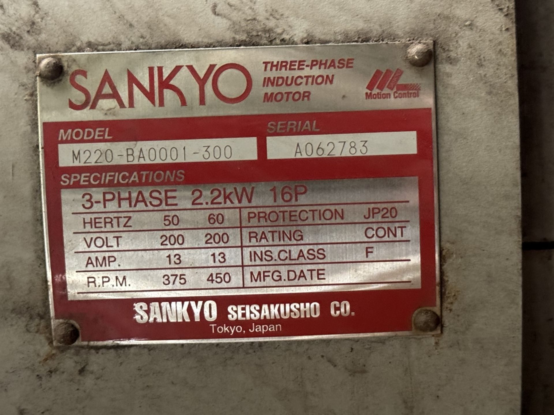Three Sankyo Motors - Image 6 of 6