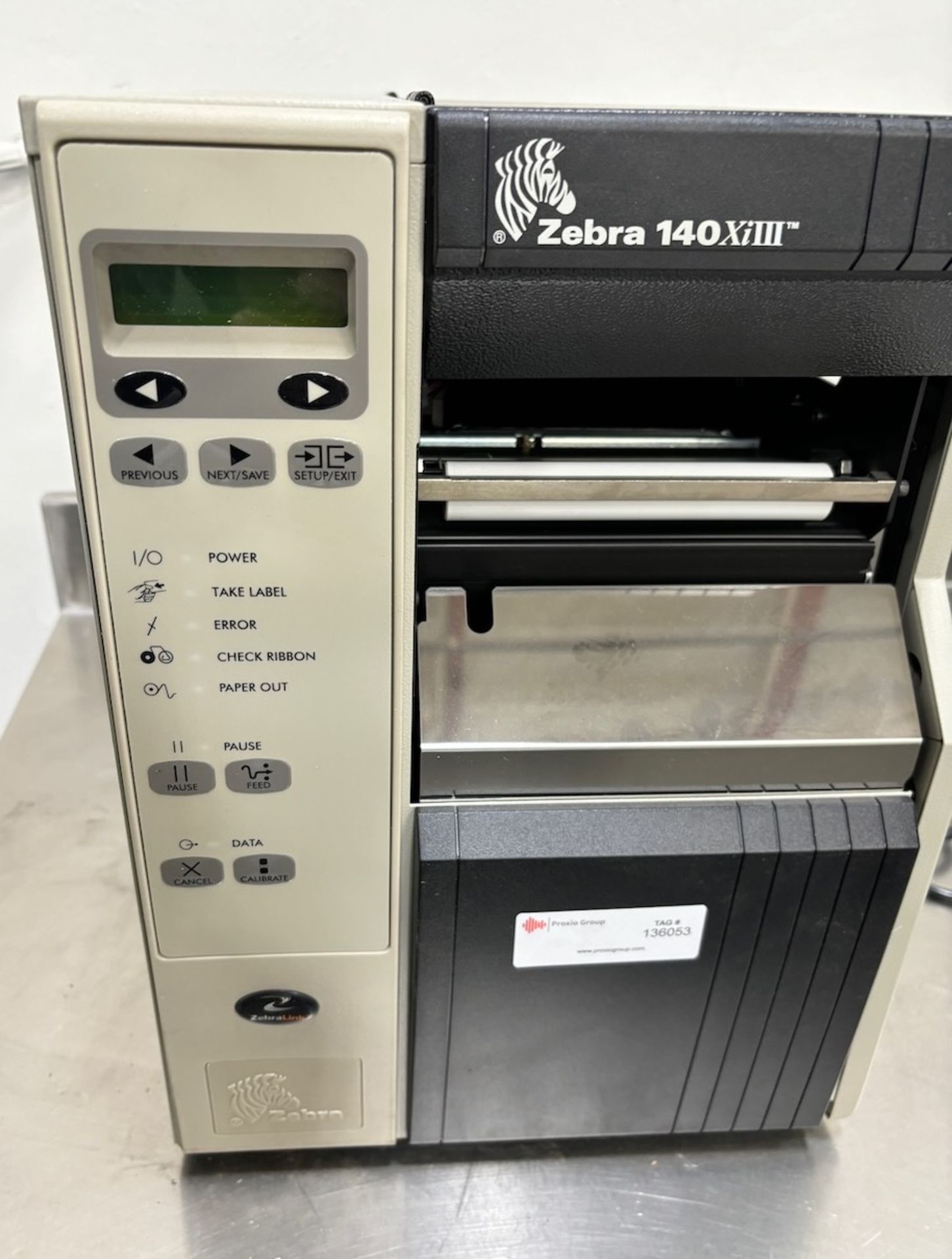 Zebra label printer - Image 2 of 3
