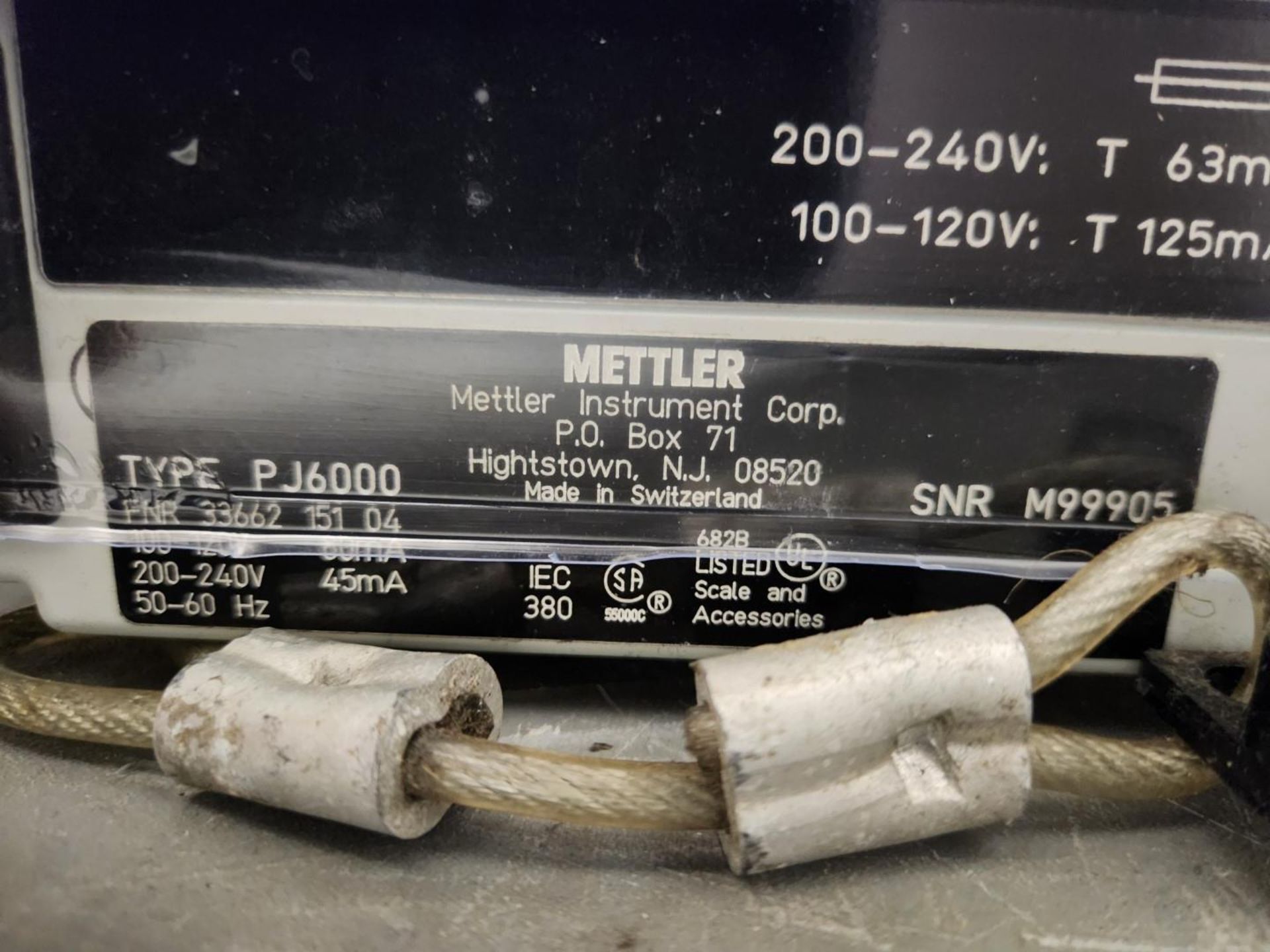 Mettler Type PJ6000 Scale - Image 4 of 5