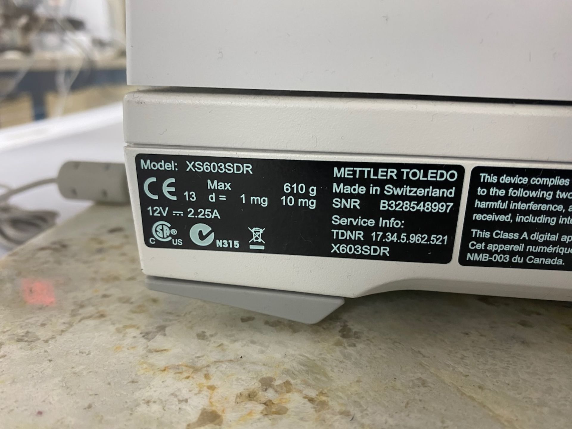 Mettler Toledo lab scale - Image 3 of 3