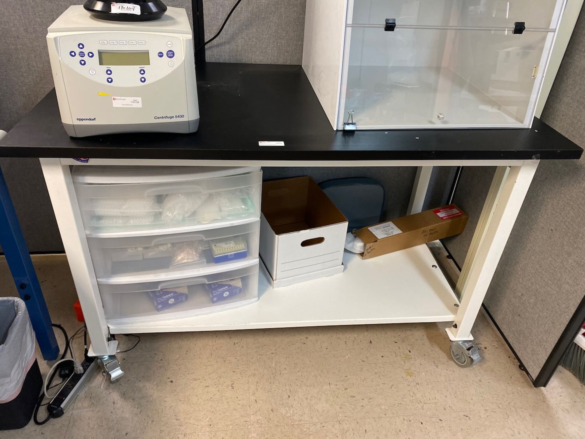 Lab Bench on casters