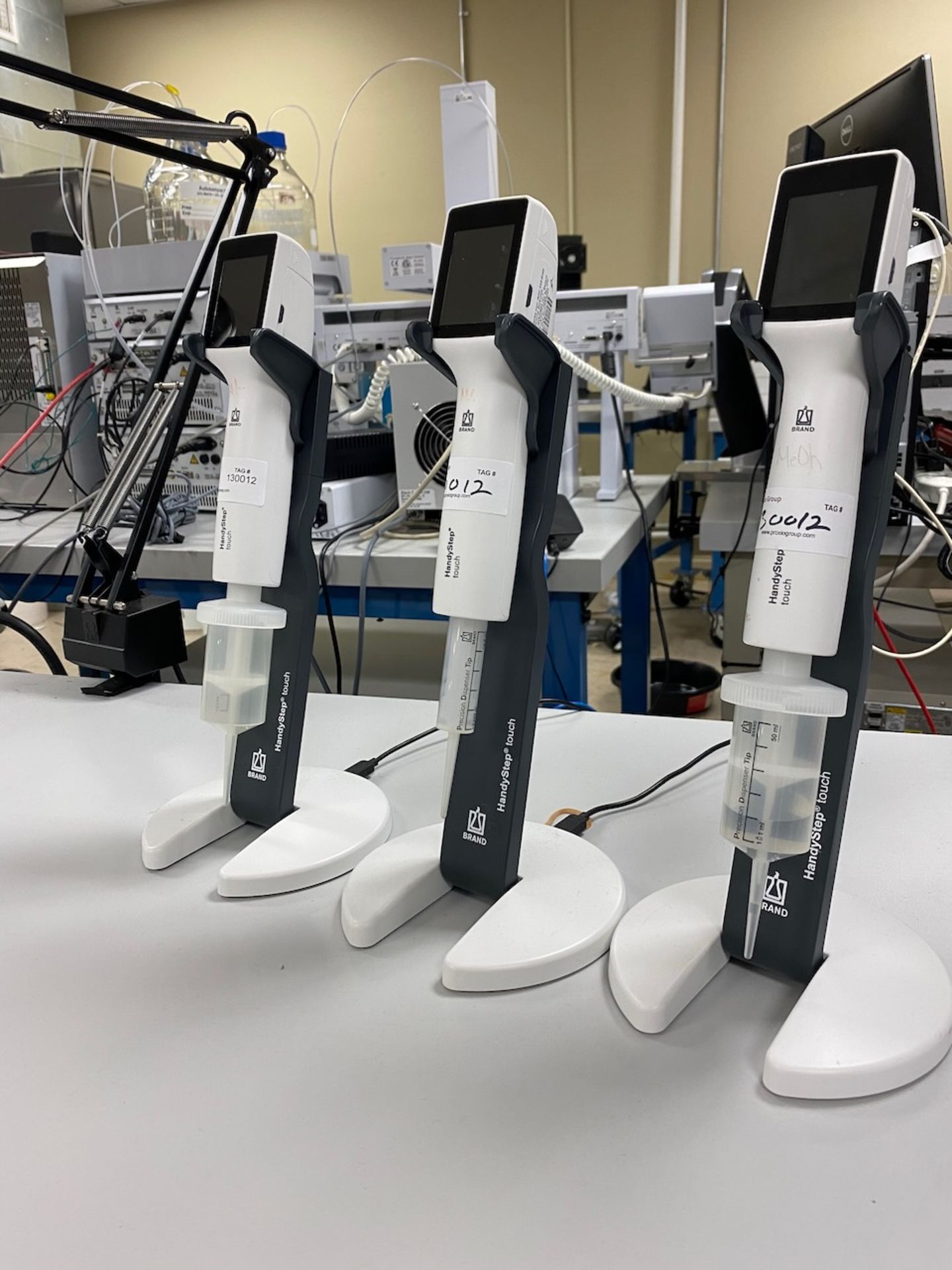 Brand Handystep plus pipettes