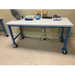 Lab Bench on casters