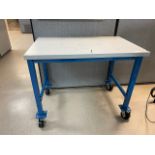 Lab Bench on casters