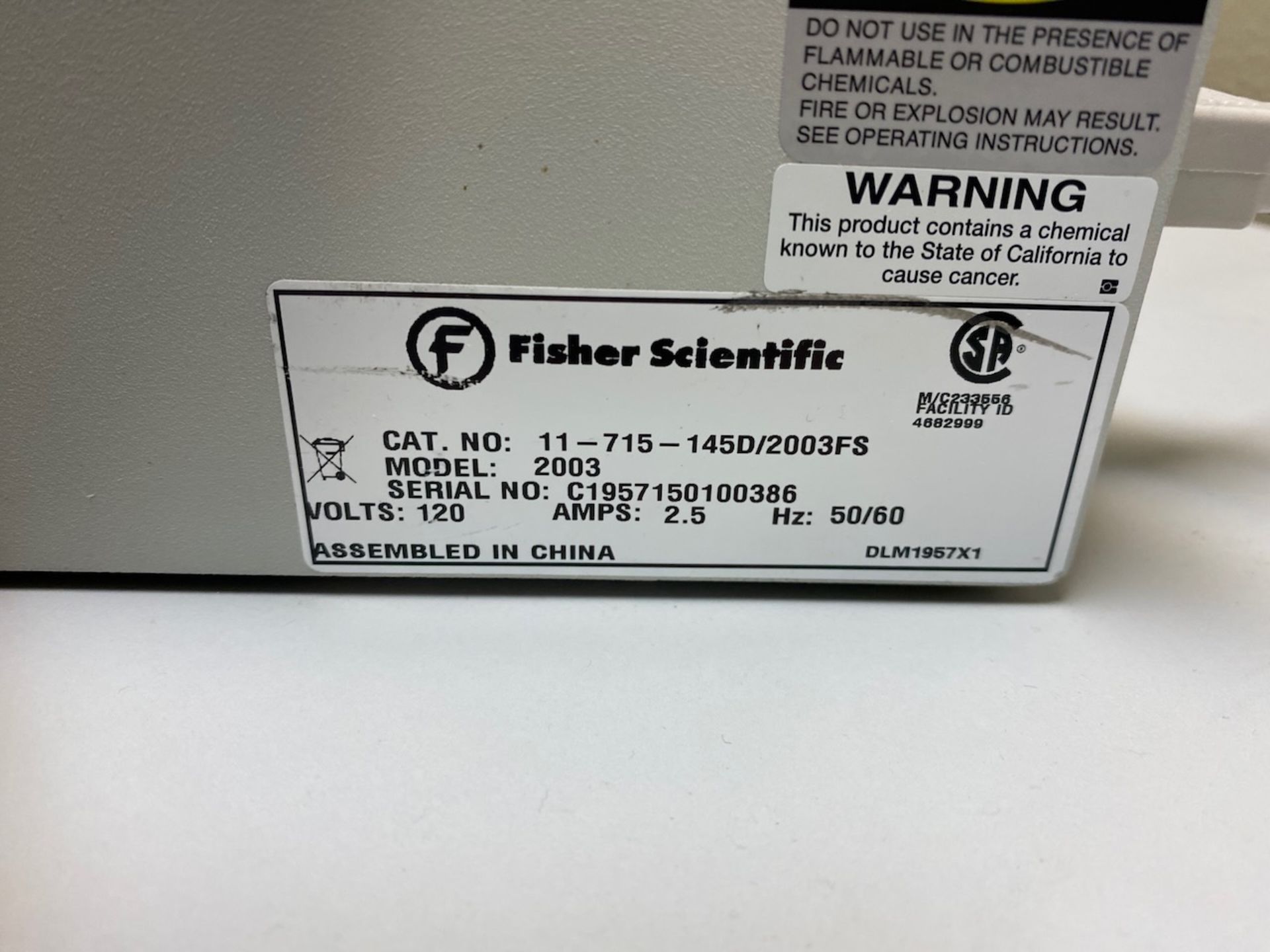 Fisher Scientific Isotemp Heating Block - Image 4 of 4