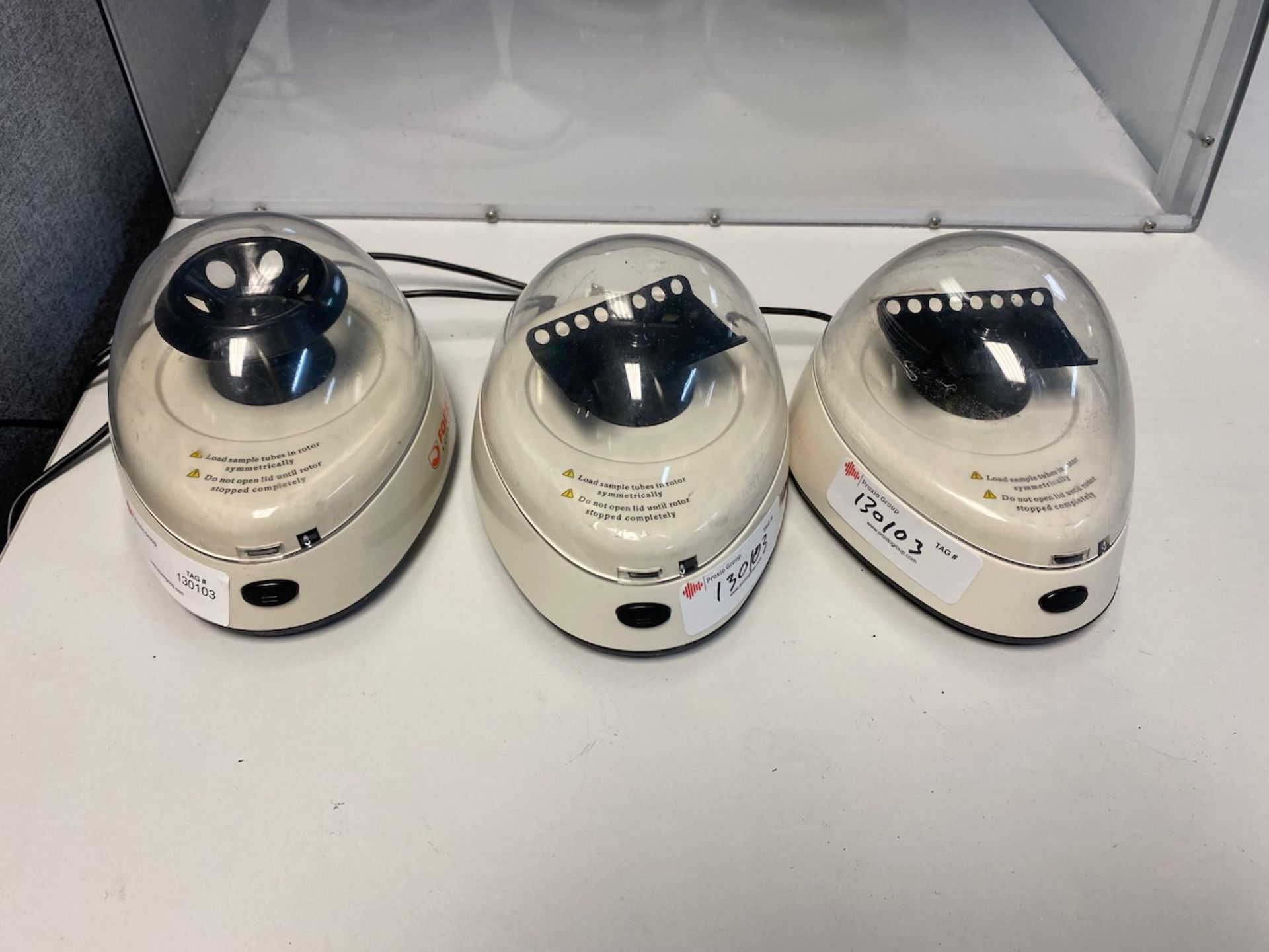 Four e's mini centrifuges