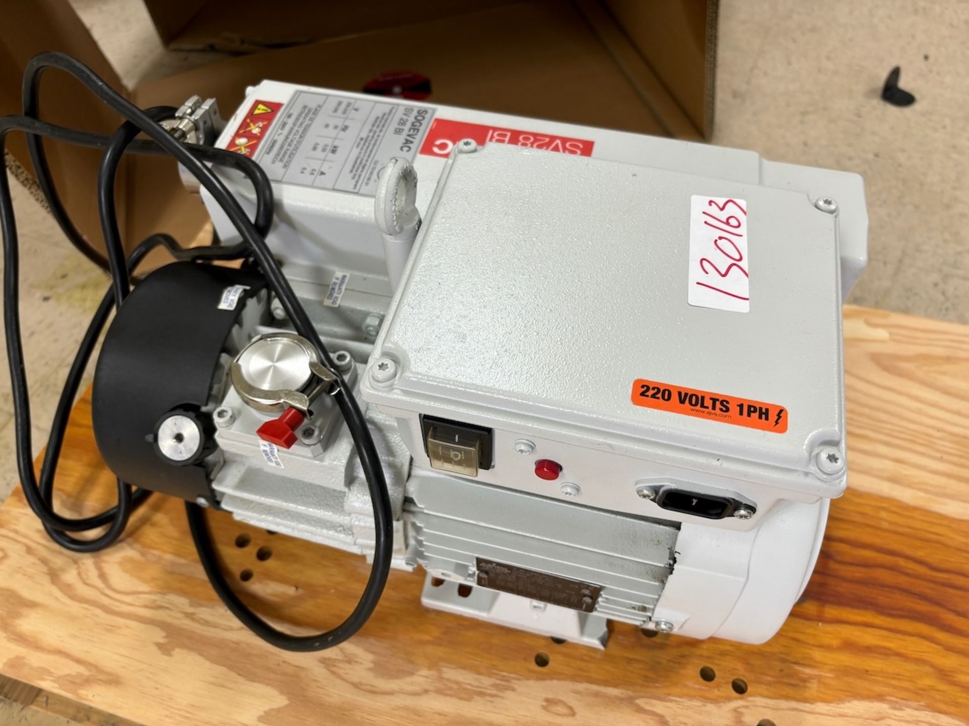 New on skid Sogevac Vacuum Pump