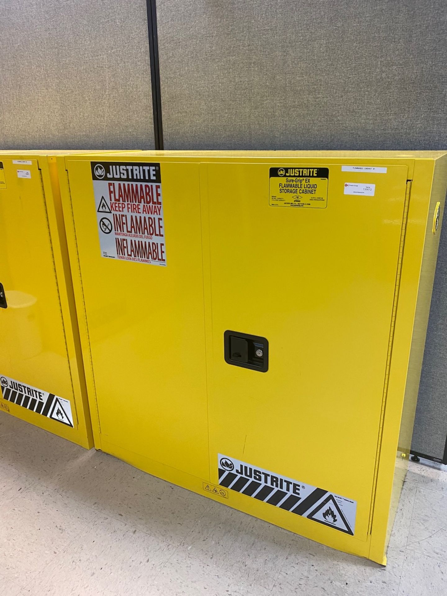 Justrite Flammable Liquid Storage Cabinet