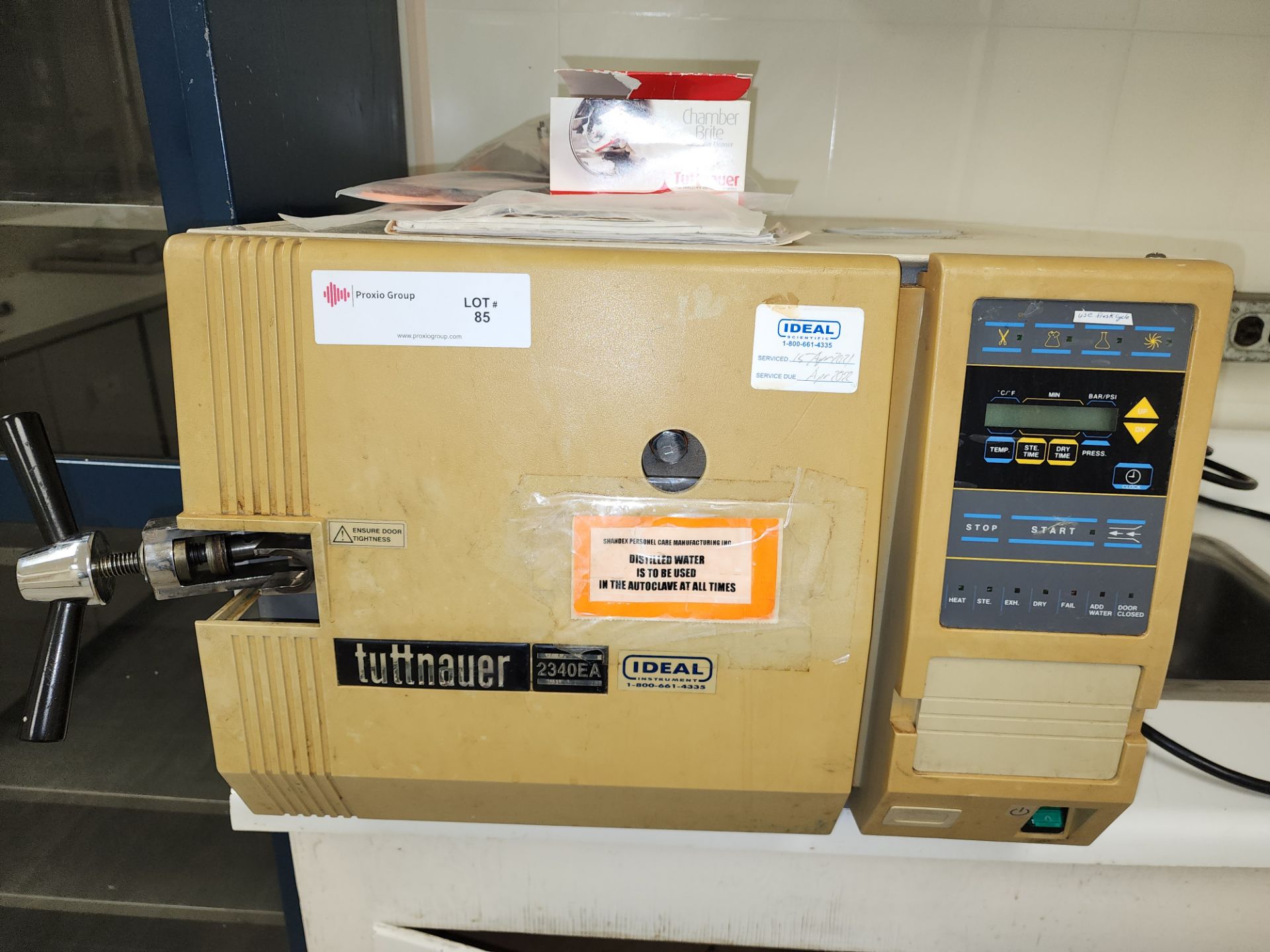 Tuttnauer 2340EA Benchtop Autoclave