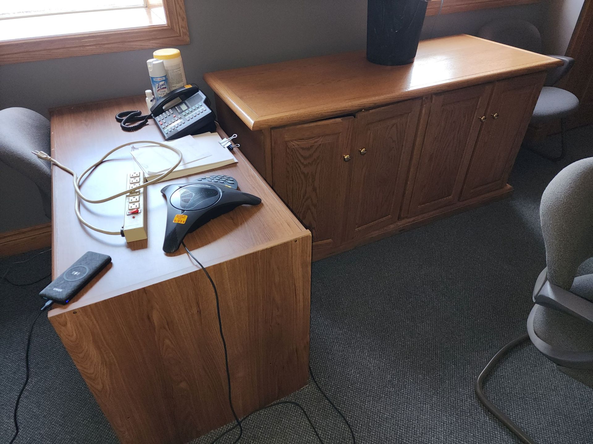 Conference Room Table & Chairs - Image 2 of 3