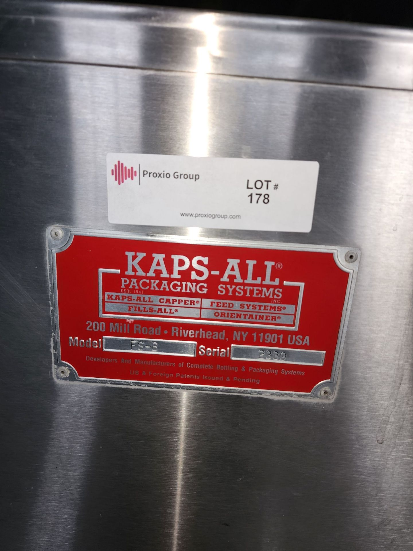 Kaps-All Cap Elevator Hopper - Image 6 of 7