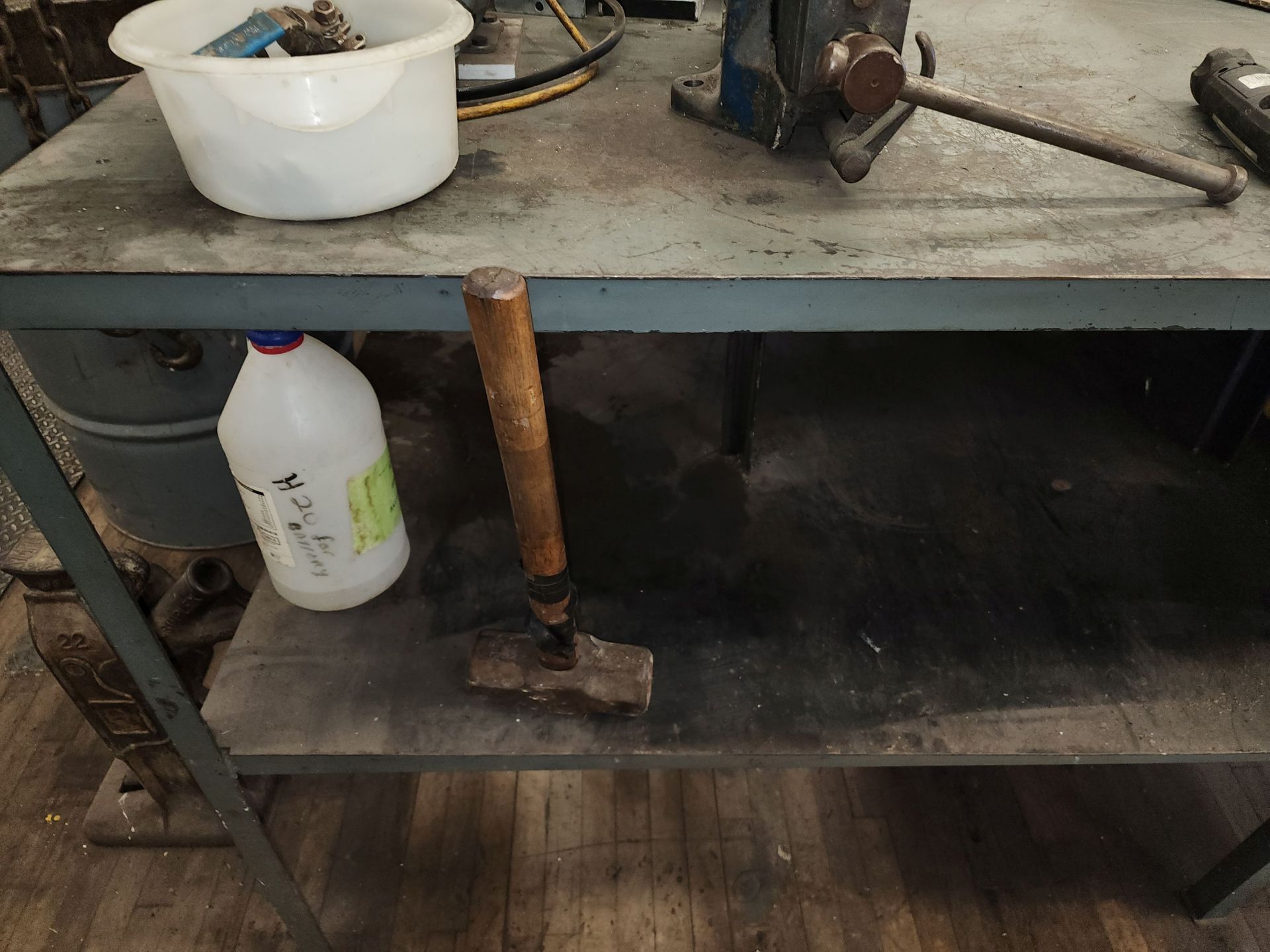 Heavy Duty Work Bench with Contents - Image 5 of 9