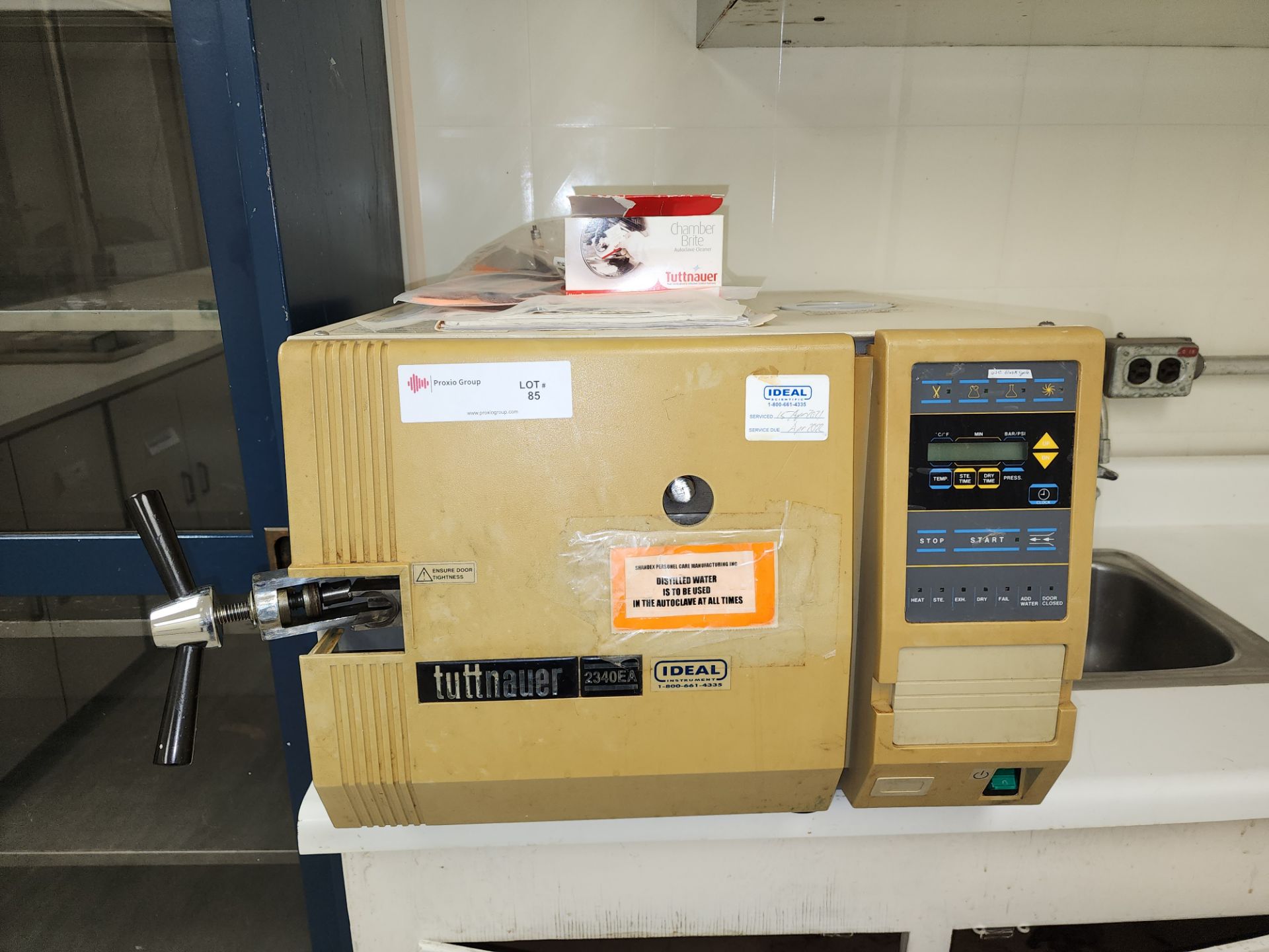 Tuttnauer 2340EA Benchtop Autoclave - Image 6 of 6