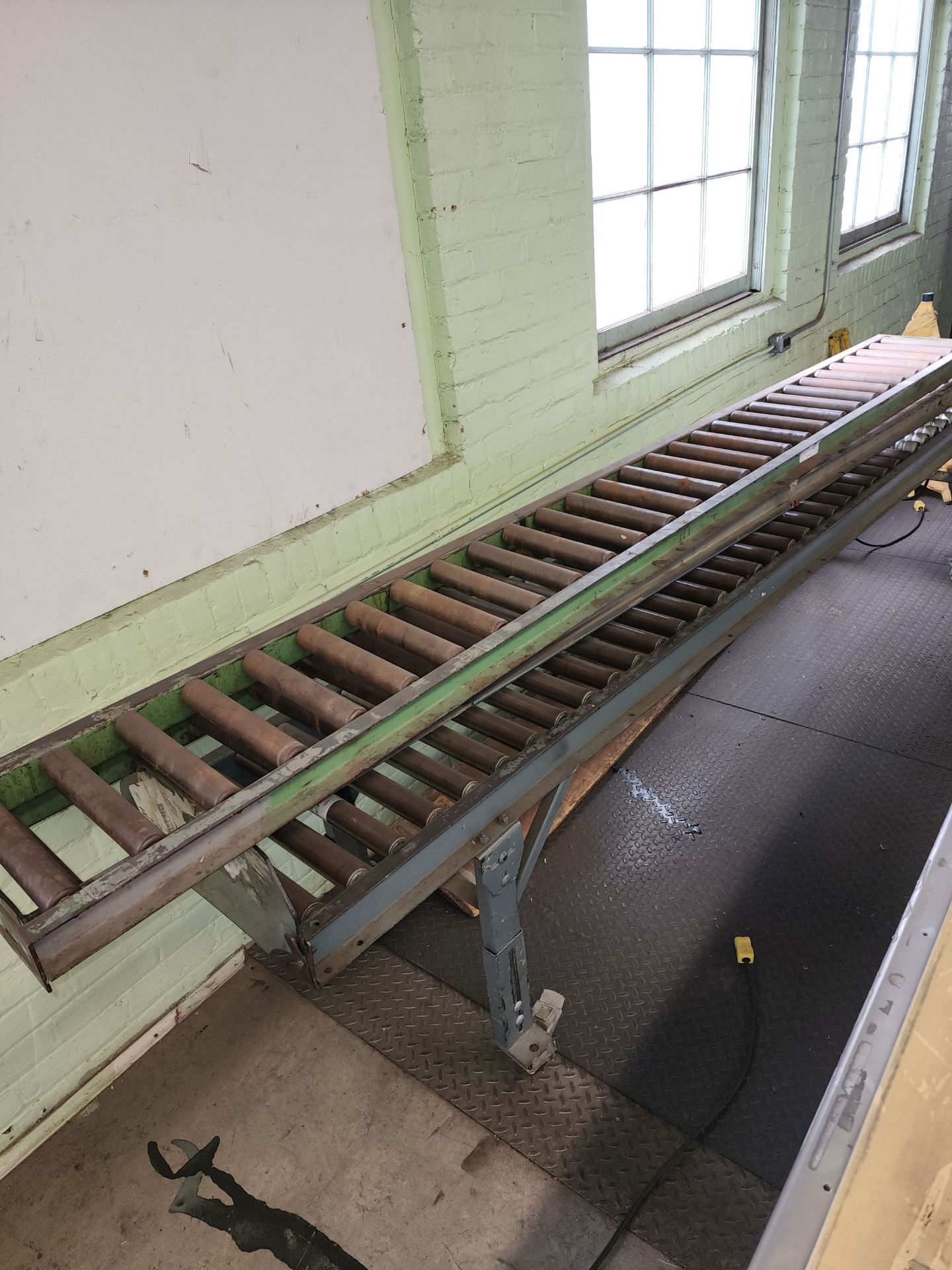 (2) Sections Roller Conveyor - Image 3 of 3