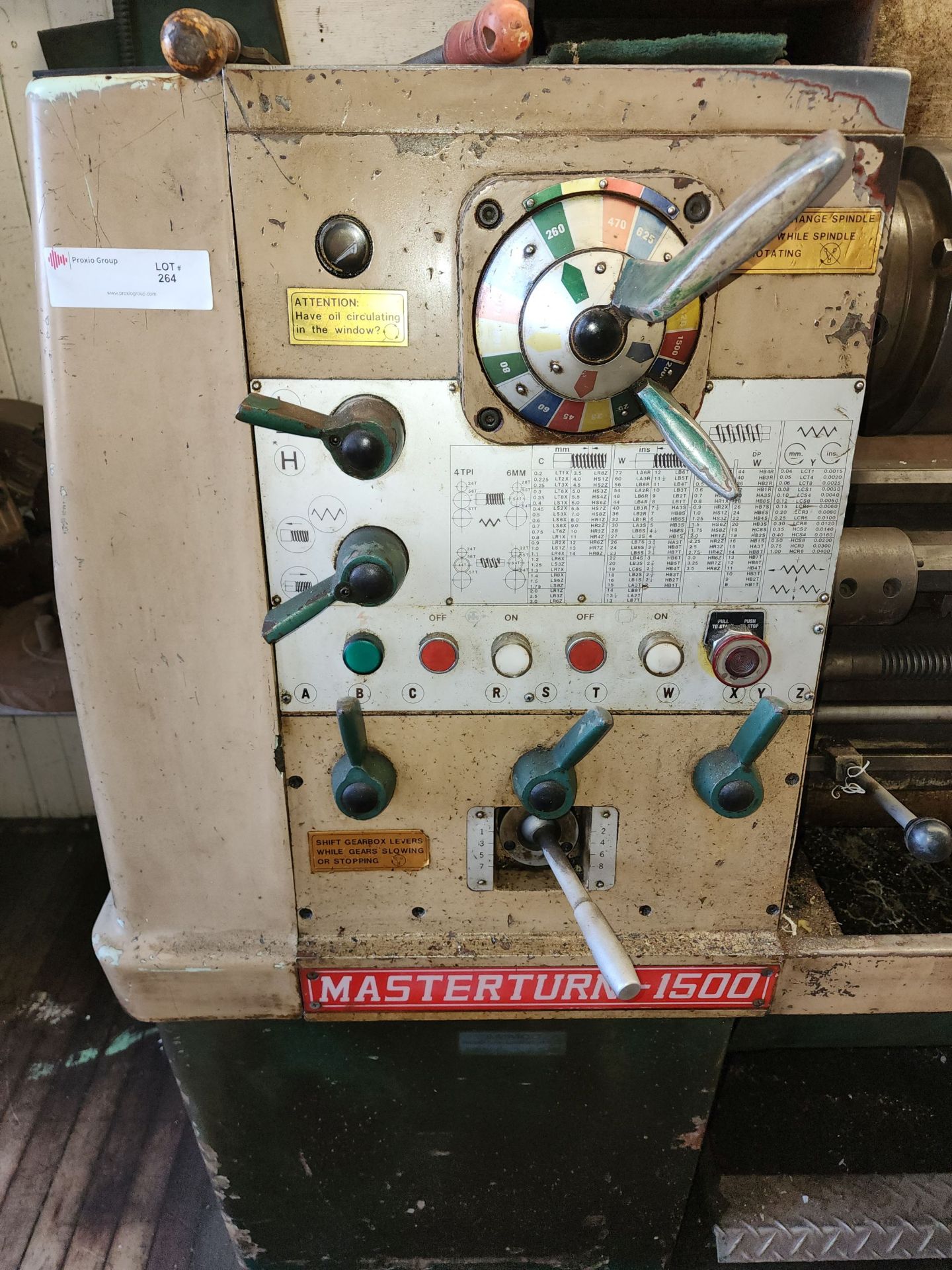 Masterturn-1500 Lathe - Image 5 of 14