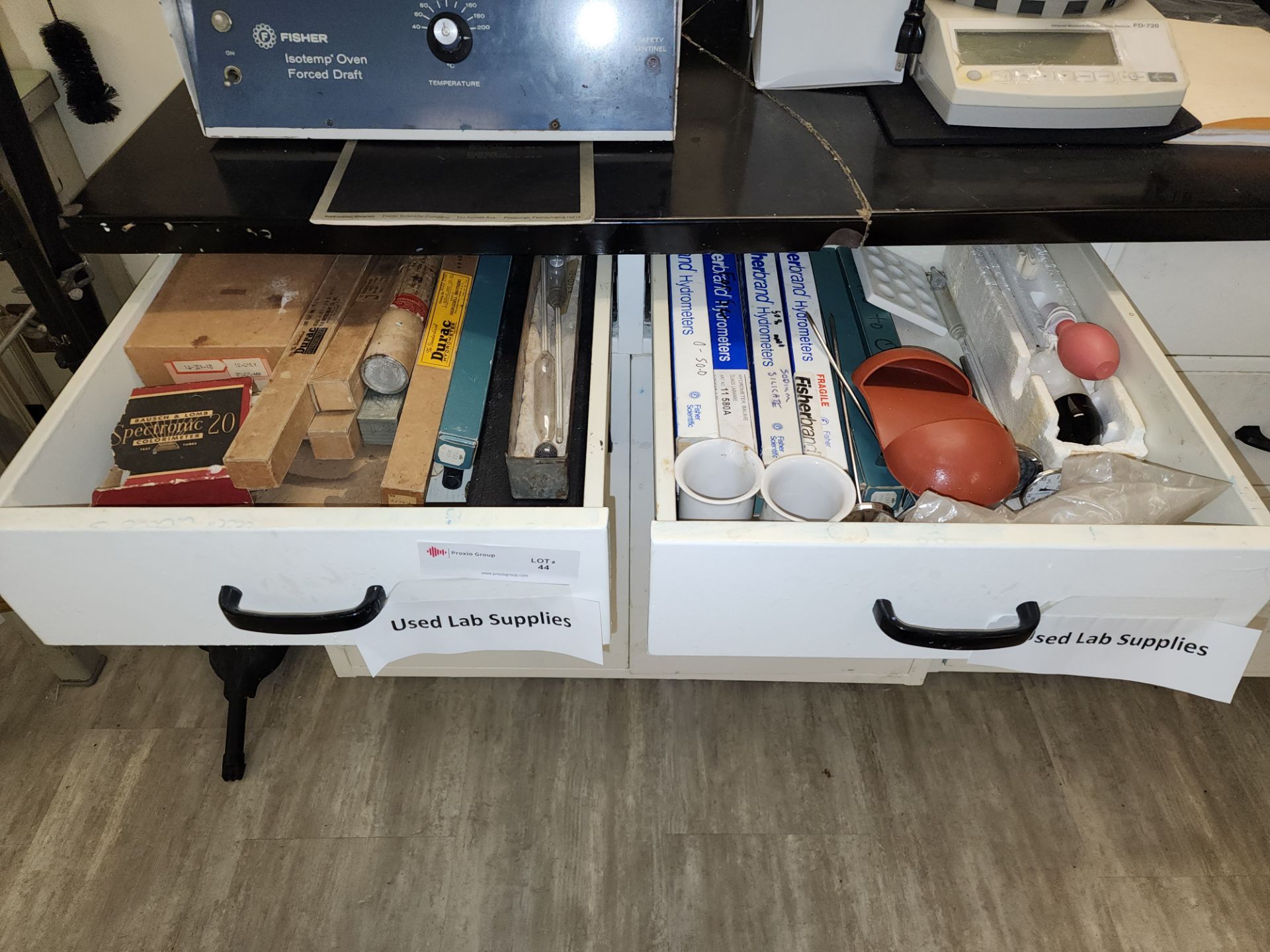 Assorted Lab Lot - Contents of (2) Drawers