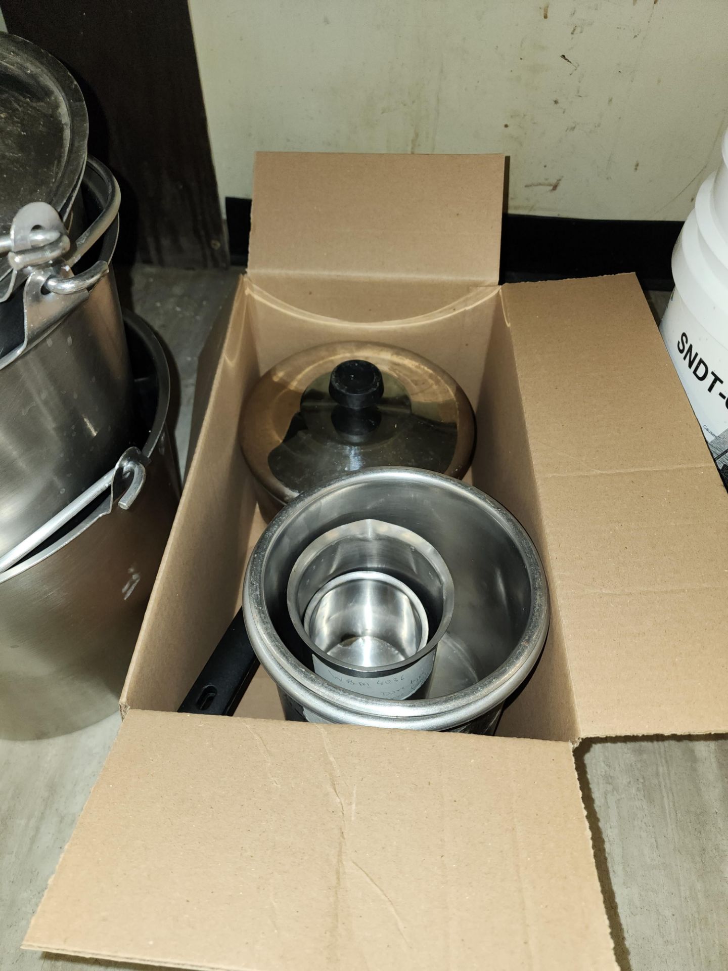 Lot Stainless Steel buckets & Pots - Image 3 of 3