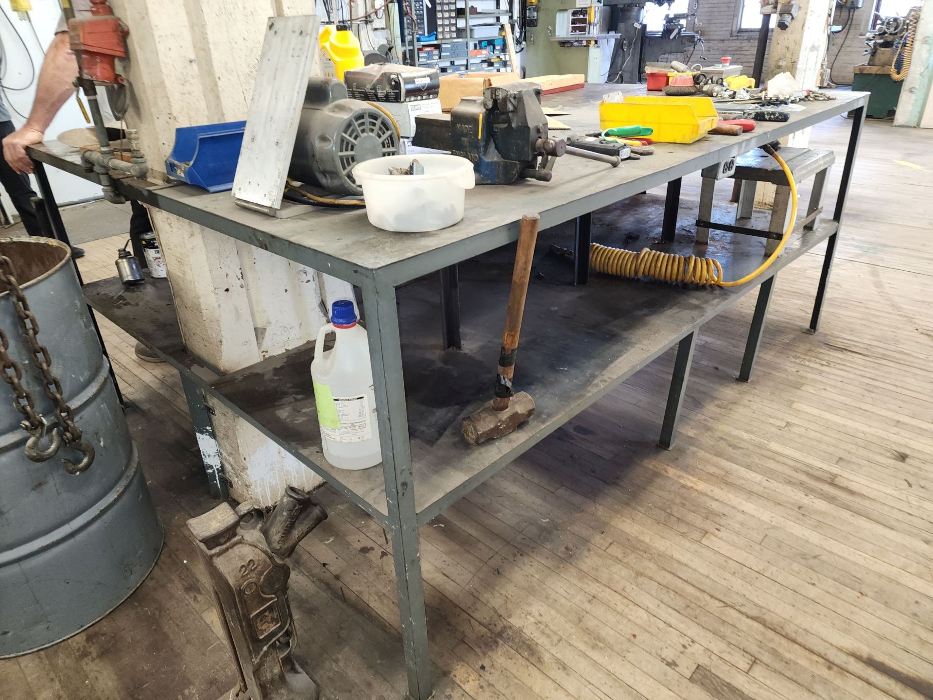 Heavy Duty Work Bench with Contents - Image 8 of 9