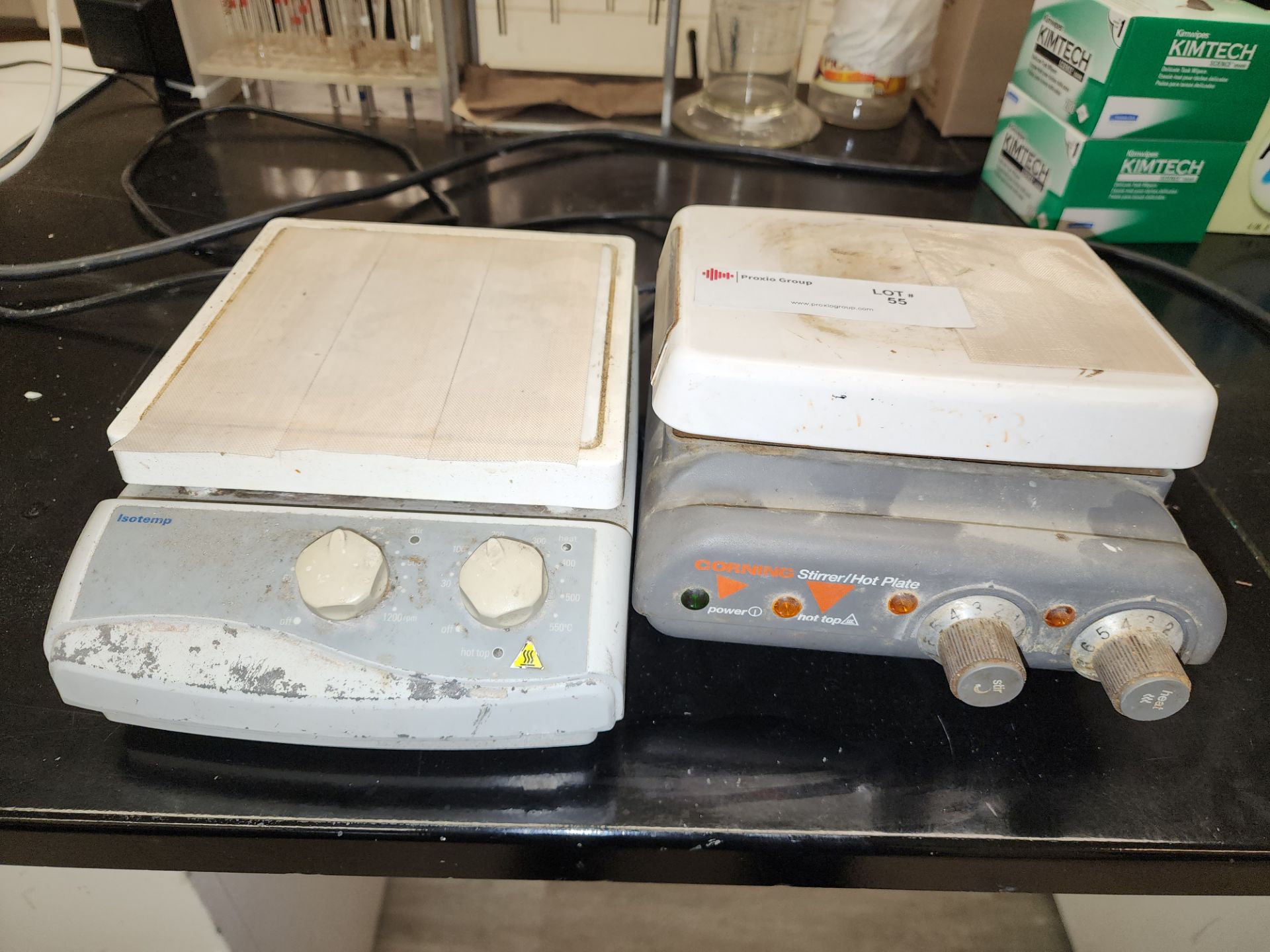 (2) Stirrer Hot Plates