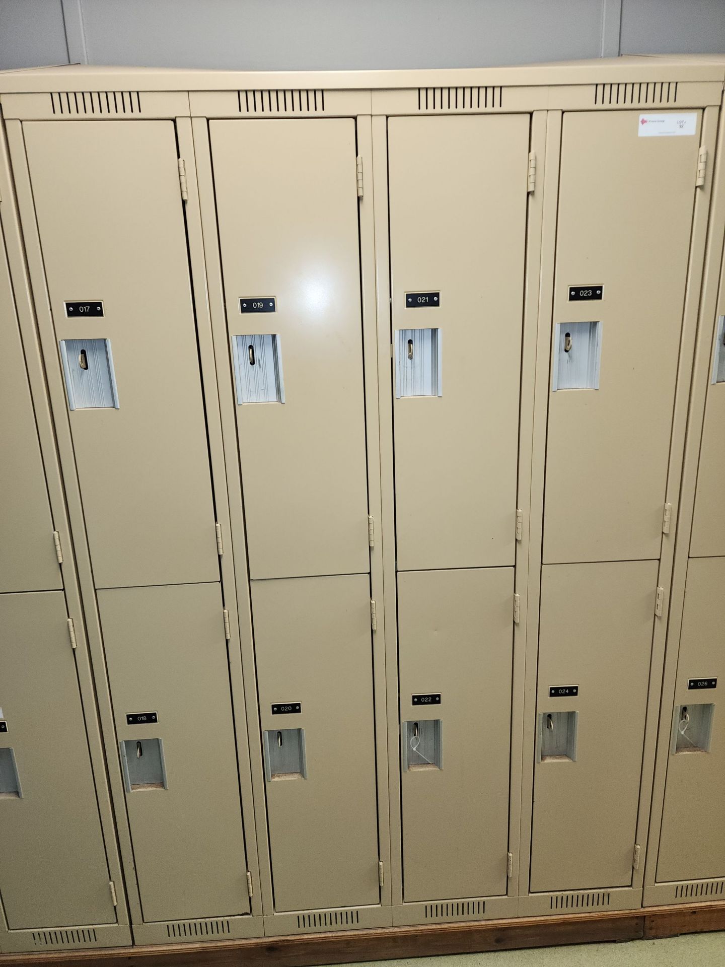 Section Industrial Lockers