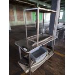 Lot Stainless Steel Tables