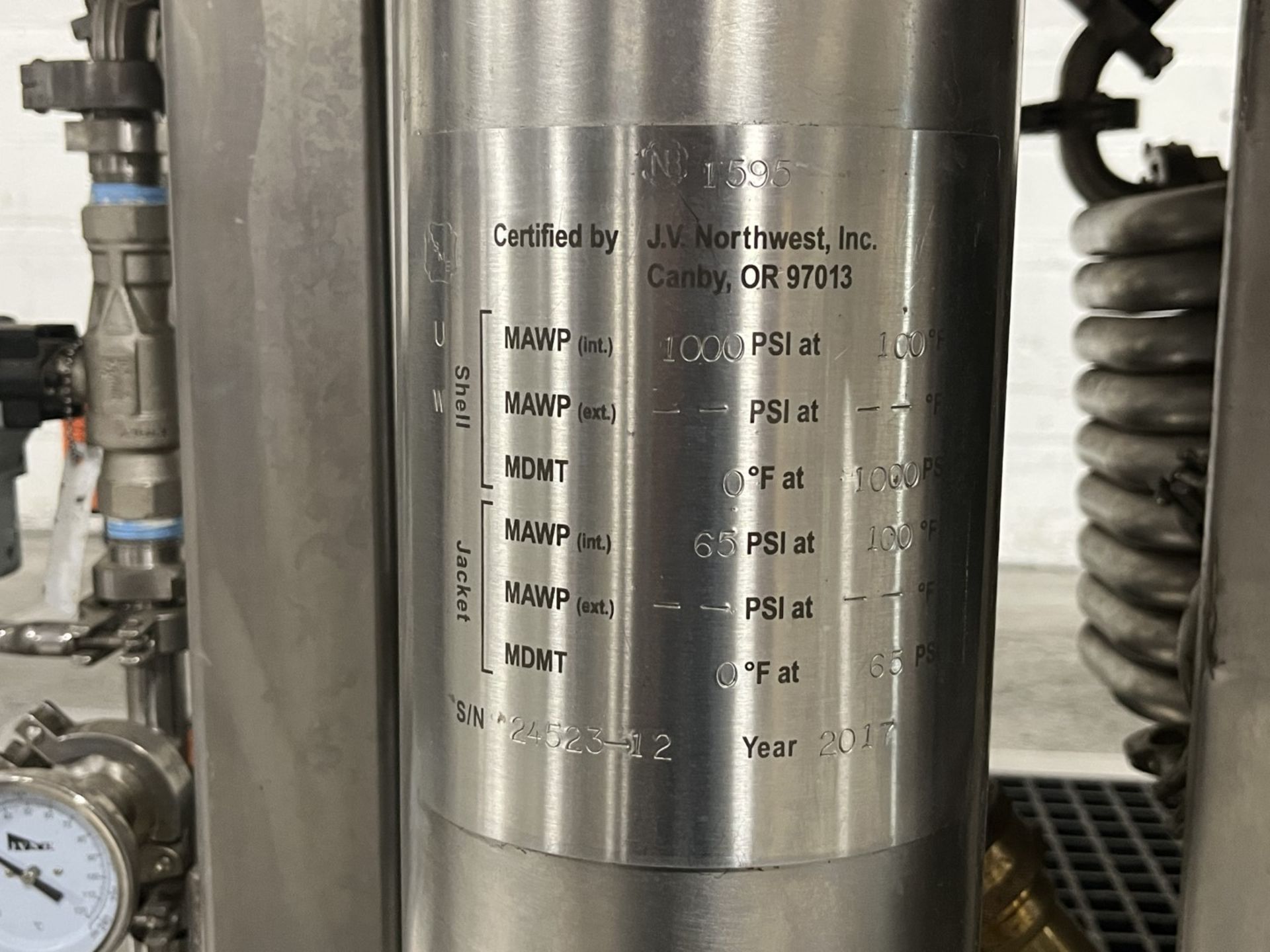Unused Decimal Engineered Systems CO2 Extraction Unit - Image 8 of 20