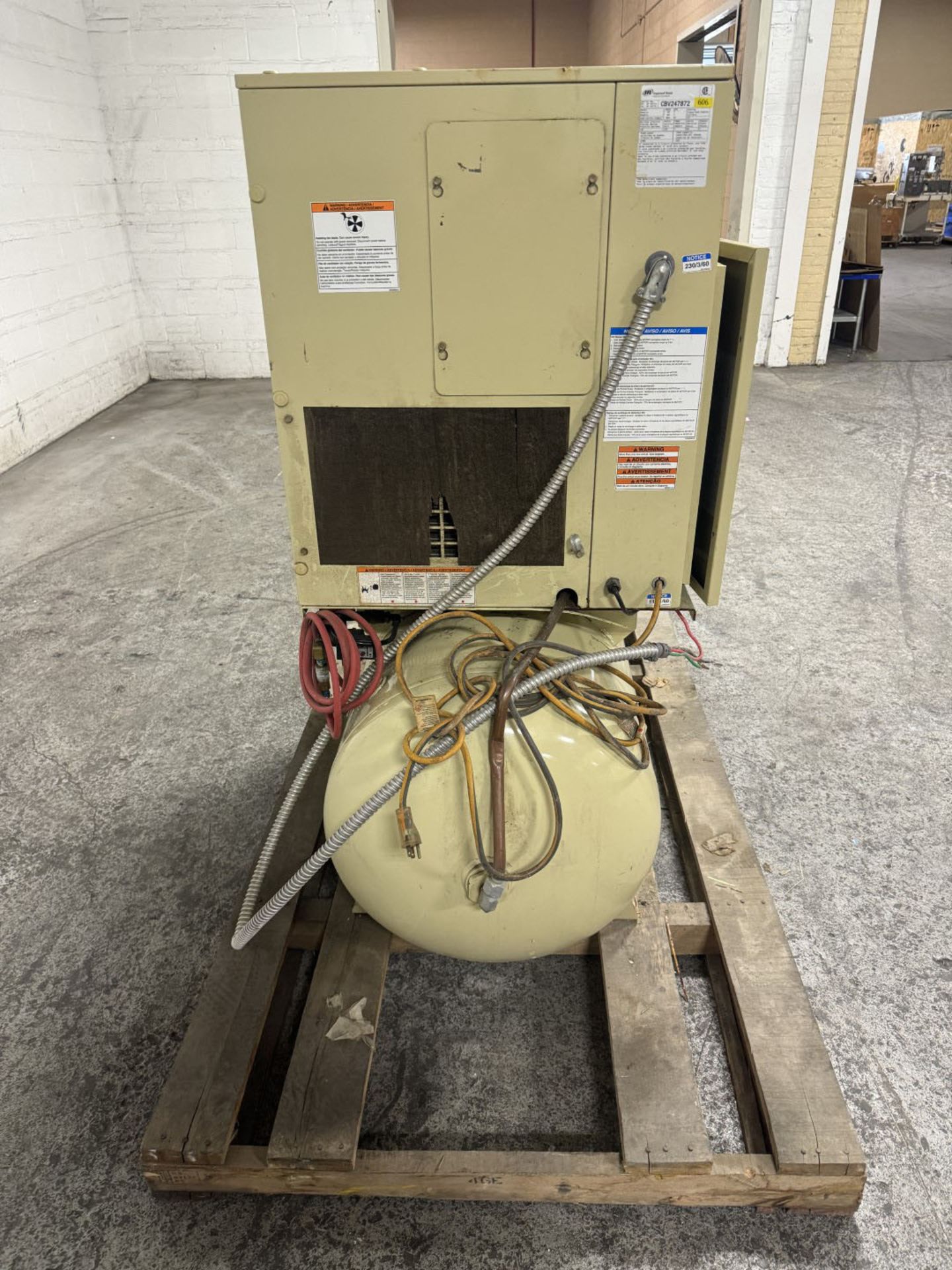 Ingersoll Rand Air Compressor, Model UP6-15cTAS-150W/D - Image 5 of 18