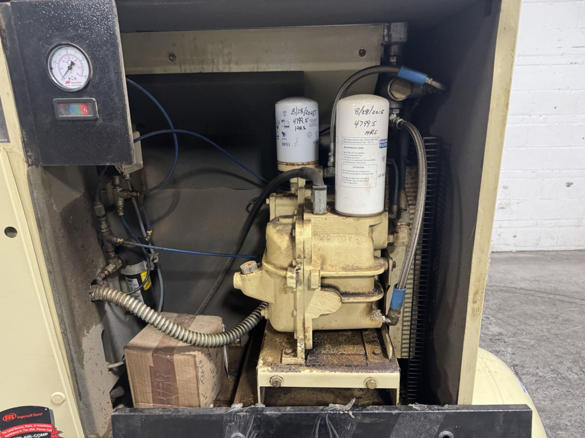 Ingersoll Rand Air Compressor, Model UP6-15cTAS-150W/D - Image 13 of 18